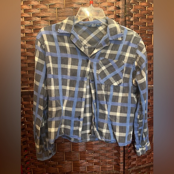 Blue and gray vintage shirt - Picture 1 of 2